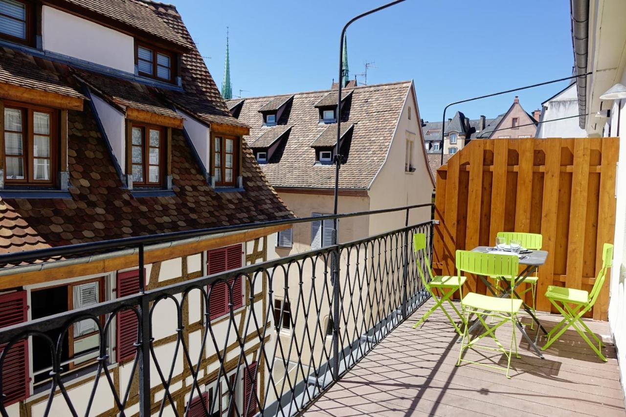 L'Appart Du Quai Avec Terrasse Страсбург Екстериор снимка